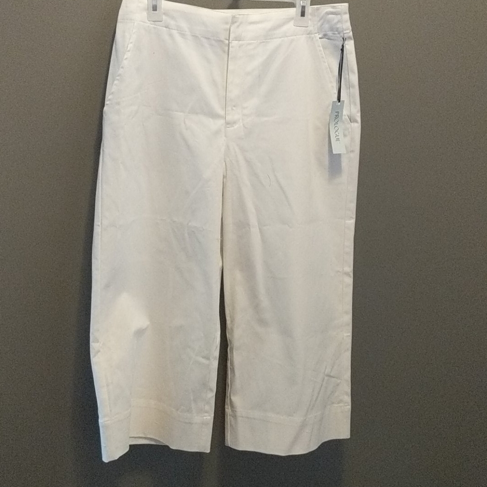 Cropped Wide Leg Pant